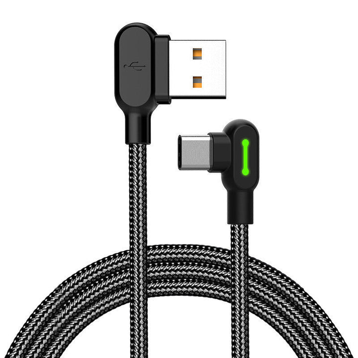Enhance Your Charging Experience with the TYPE-C Charging Micro Elbow Data Cable