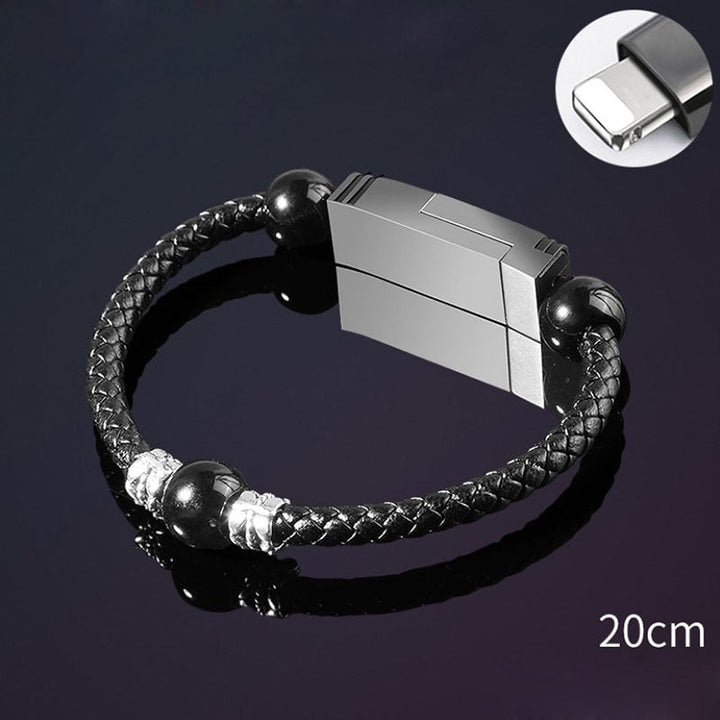 Unleash the Power of Portability with Our Portable Leather Charging Cable