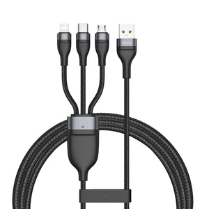 The Ultimate Three-Port Mobile Phone Charging Cable