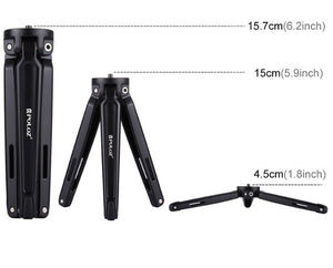 Elevate Your Photography with the Mobile Phone Metal Mini Desktop Tripod