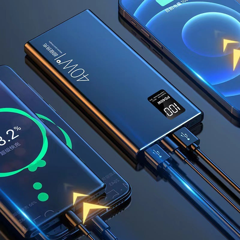 Stay Powered Up: The Large Capacity Digital Display Power Bank