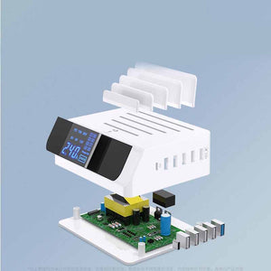 Transform Your Charging Experience with the Smart Display Mobile Phone Charger Bracket