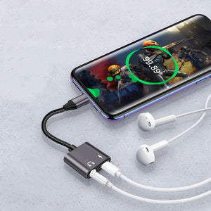 Unlock the True Potential of Your Mobile Experience with Our Converter Charging Headset Adapter