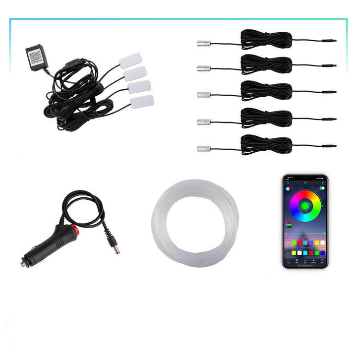 Transform Your Space with Colorful Ring Car Atmosphere & Room Lights