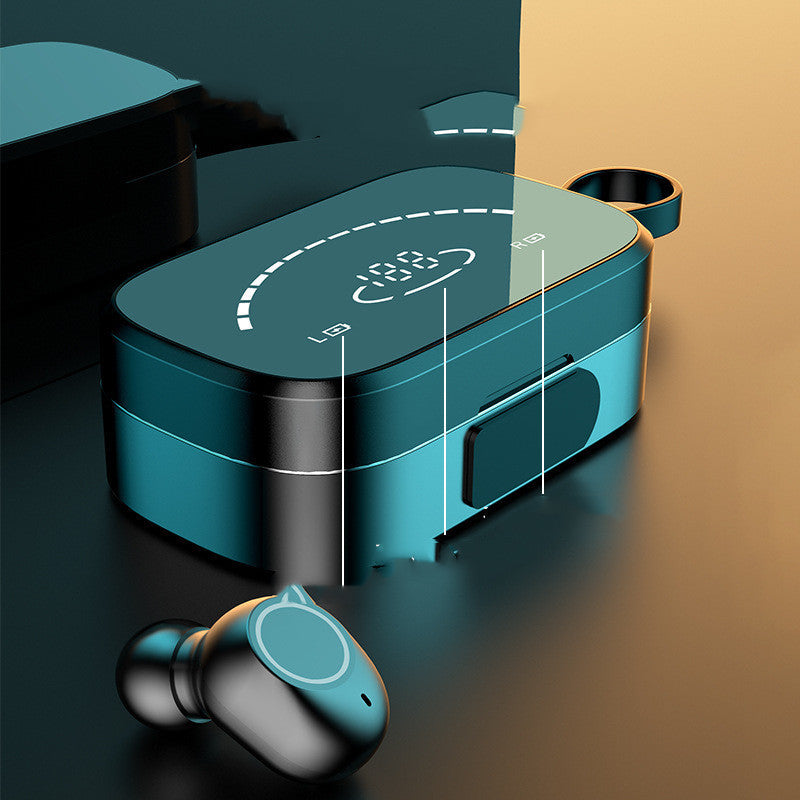 Wirless TWS Mic Stereo Bass Sports Earbuds