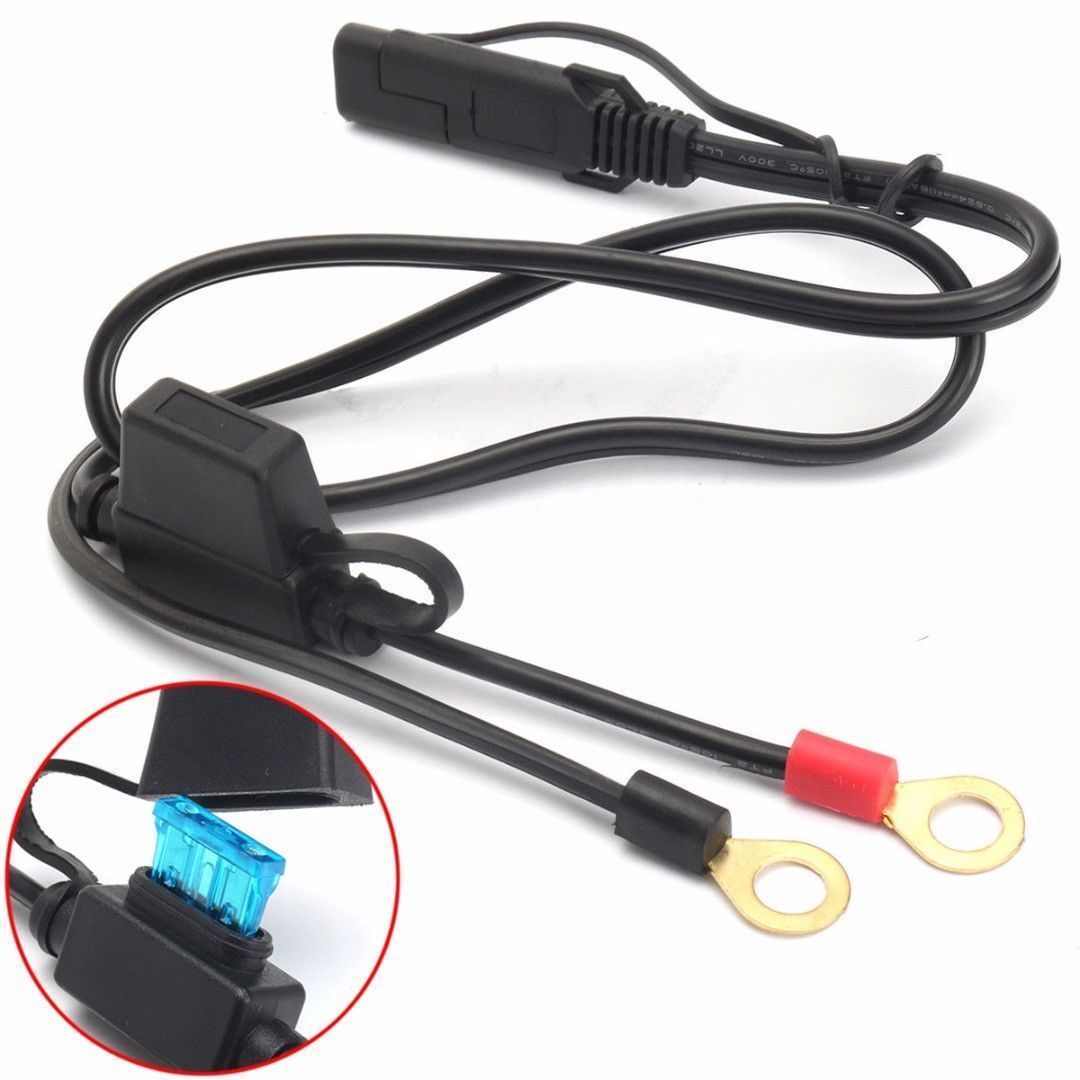 12V Motorcycle Battery Charging Cable