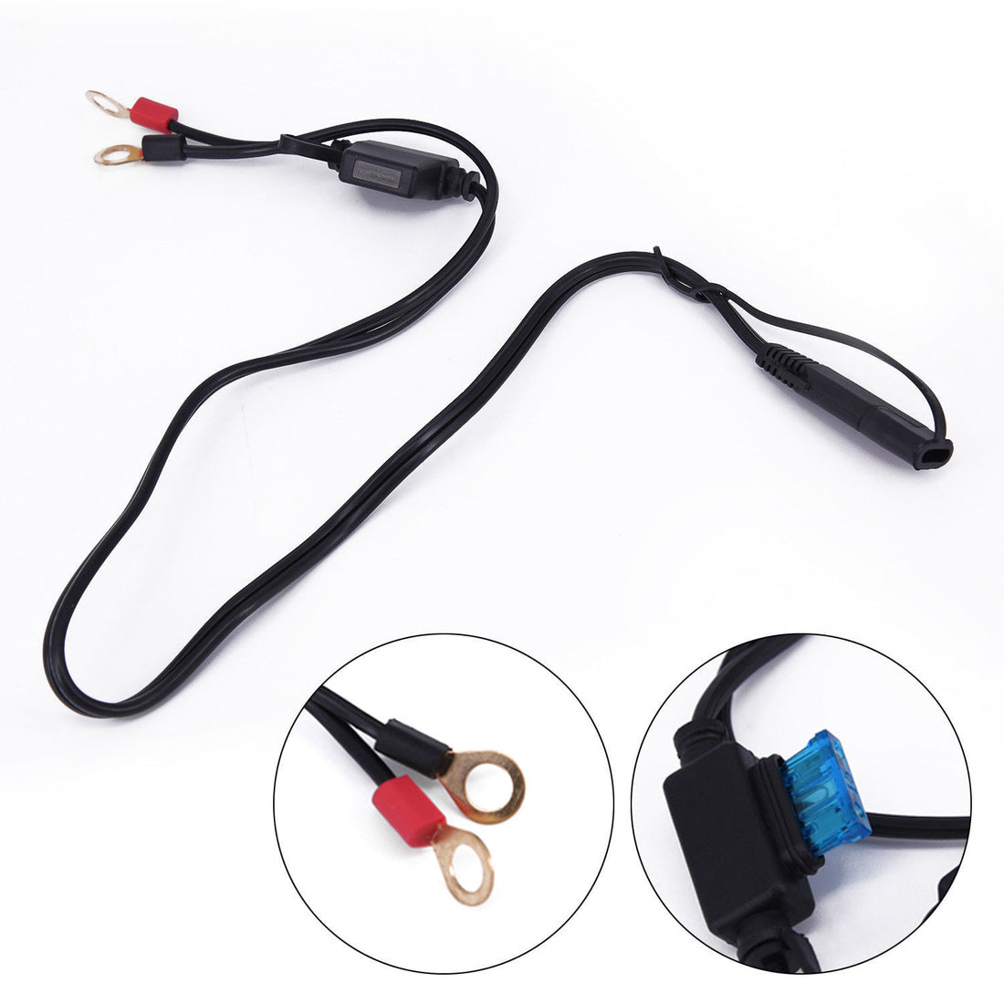 12V Motorcycle Battery Charging Cable