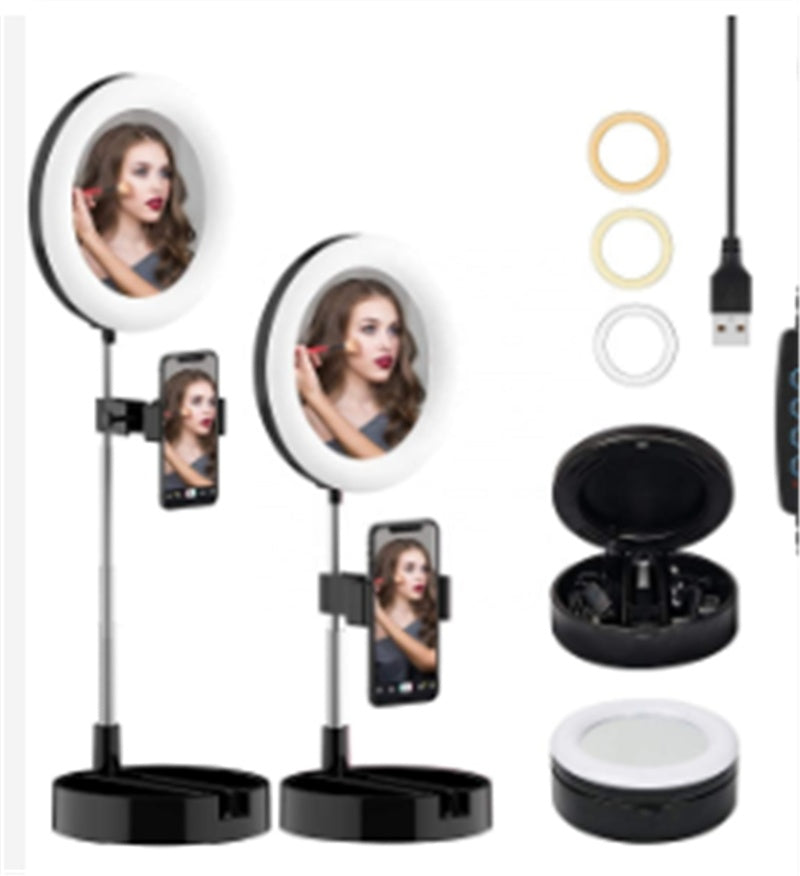 Ring Light Selfie Light LED Artifact Folding Stand
