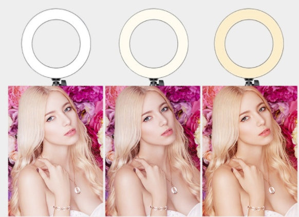 Dual Mobile Phone Ring-shaped Light