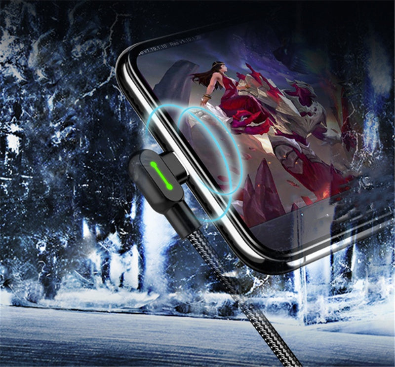 TYPE-C Charging Micro Elbow Data Cable