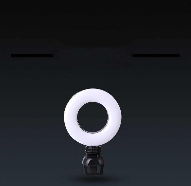 USB Powered Round LED Ring Light With Phone Holder