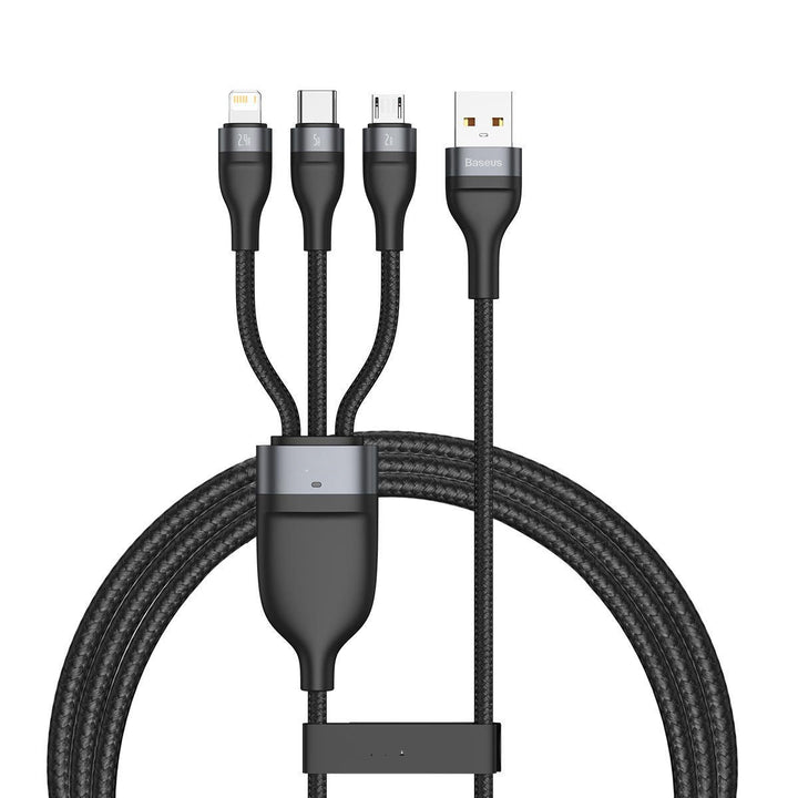 Three-port Mobile Phone Charging Cable