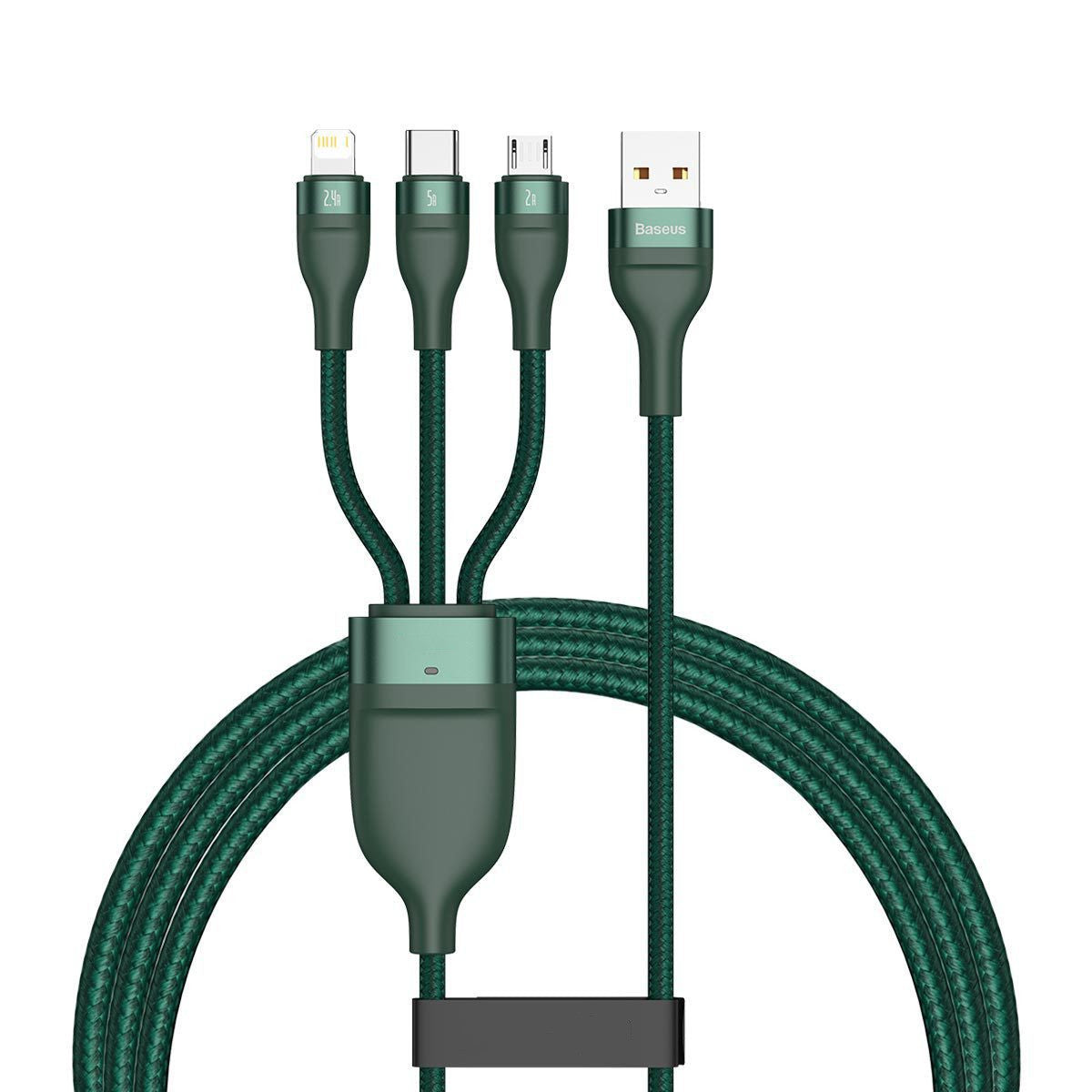 Three-port Mobile Phone Charging Cable