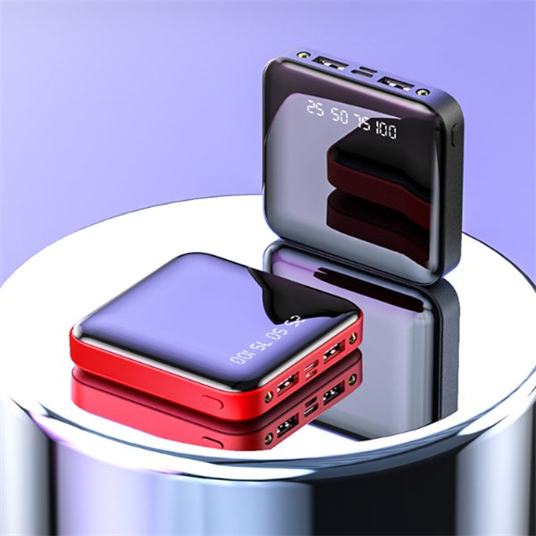 20000 MAh Portable Mirror Digital Display Power Bank