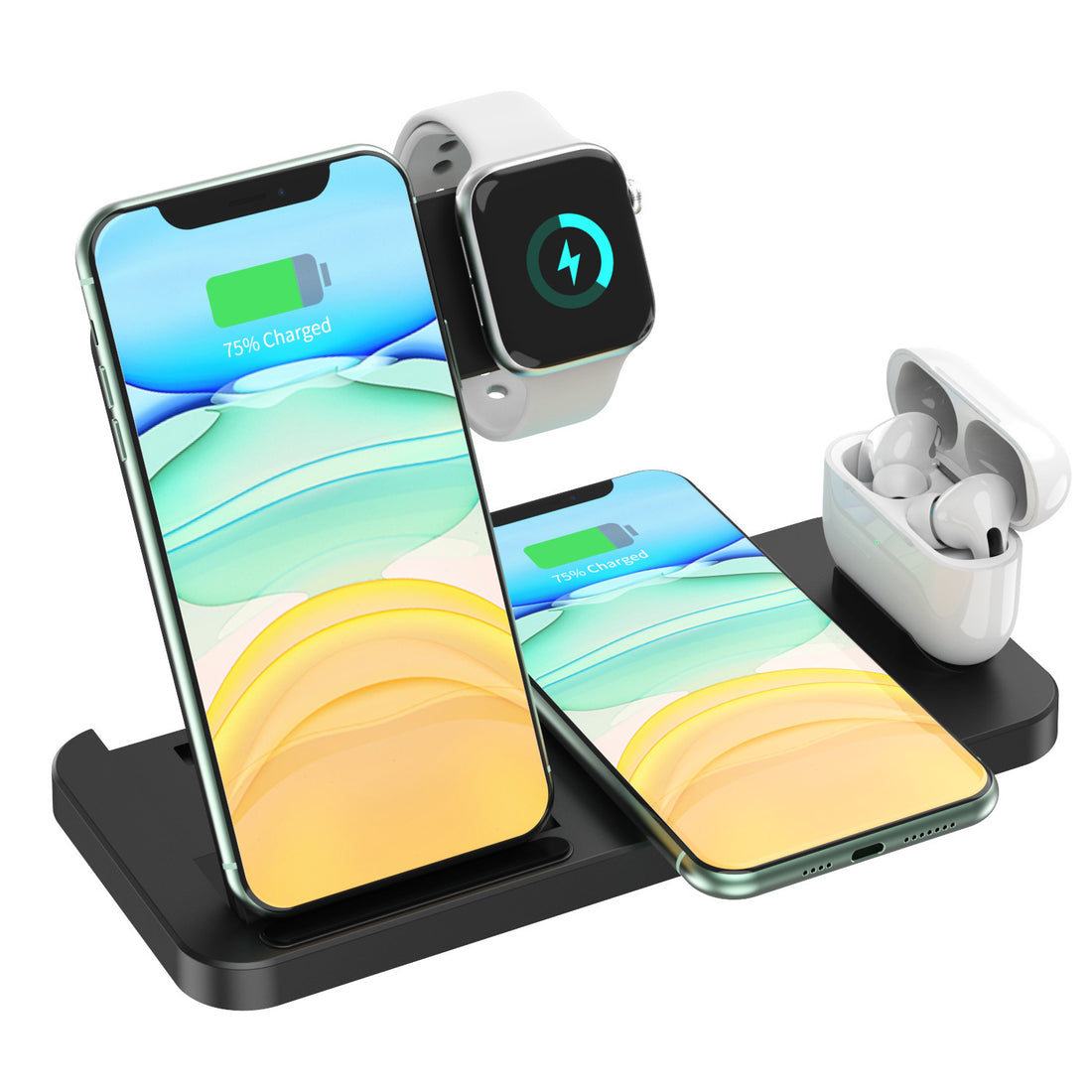 Multi Port Magnetic Wireless Fast Charger
