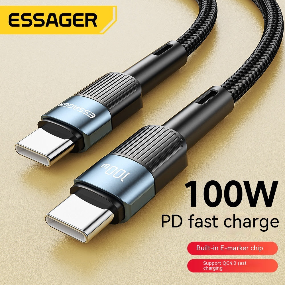 100W5A Fast Charging Data Cable