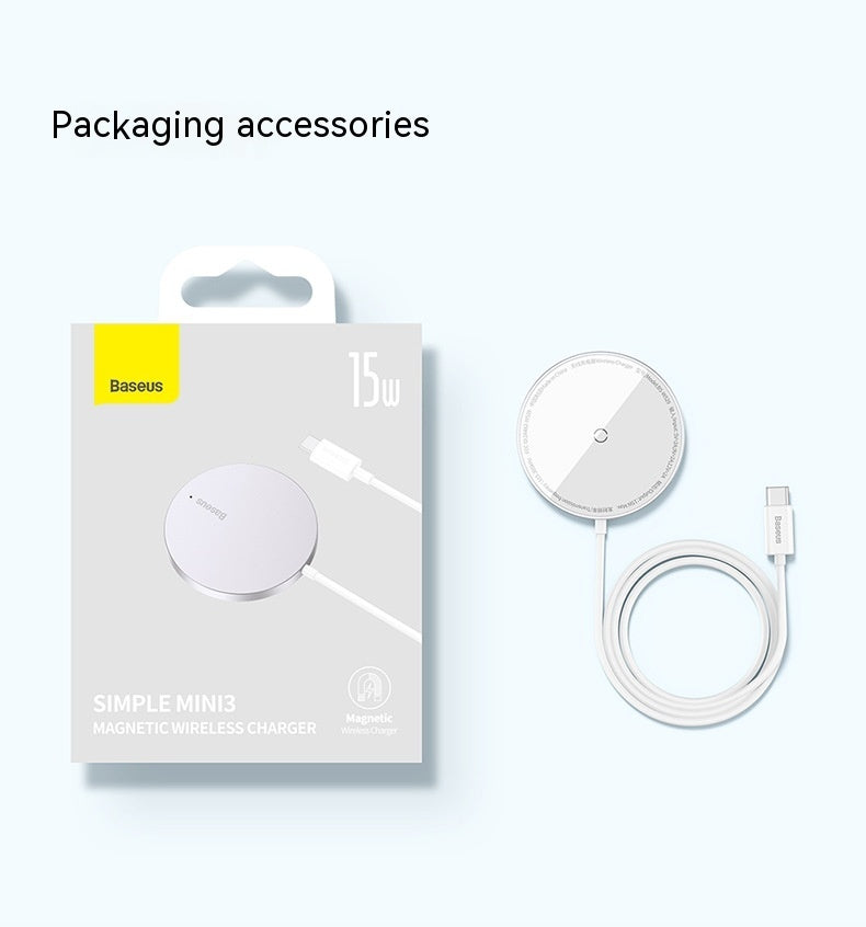 Minimalist Mini Magnetic Wireless Charger