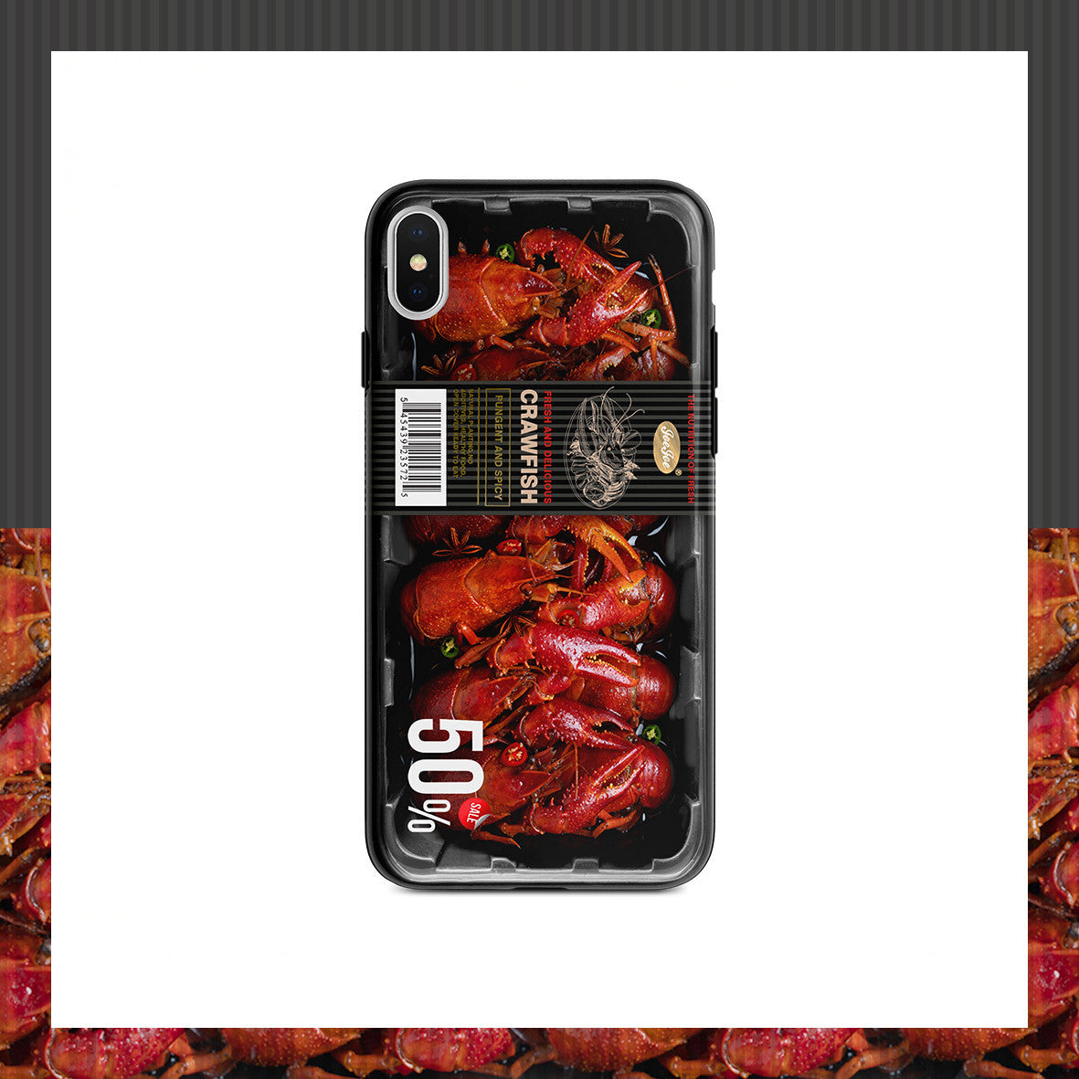 crayfish phone case