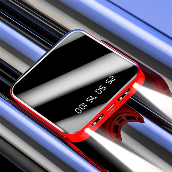 20000 MAh Portable Mirror Digital Display Power Bank