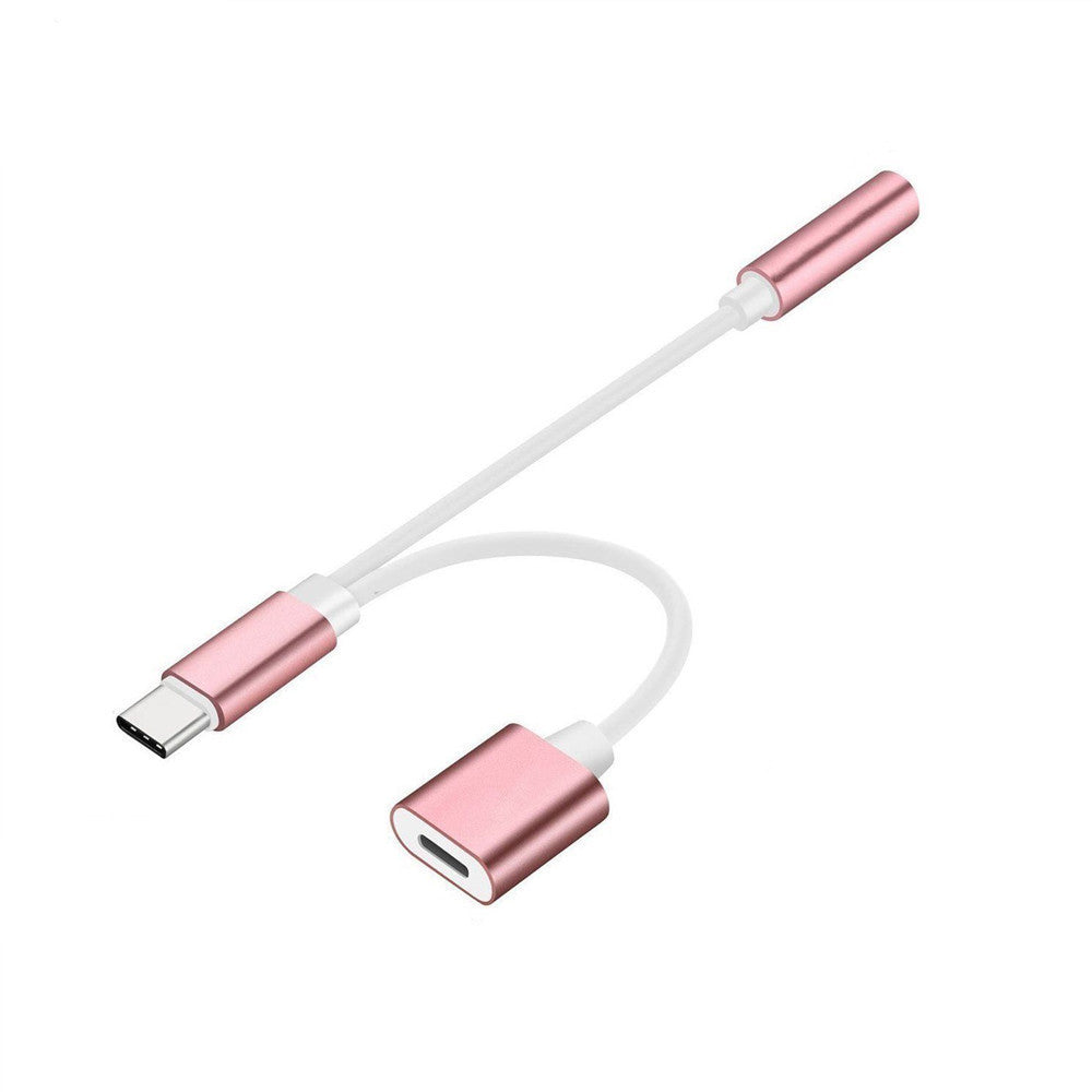 Headphone Type-c Adapter Audio Charging Cable
