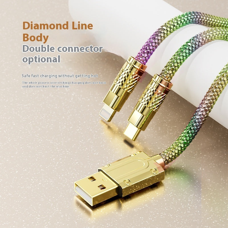 PD20W Diamond Braided Data Cable