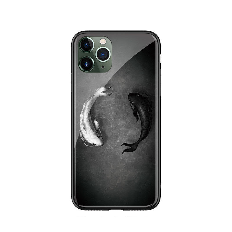 Painted Leather Phone Case