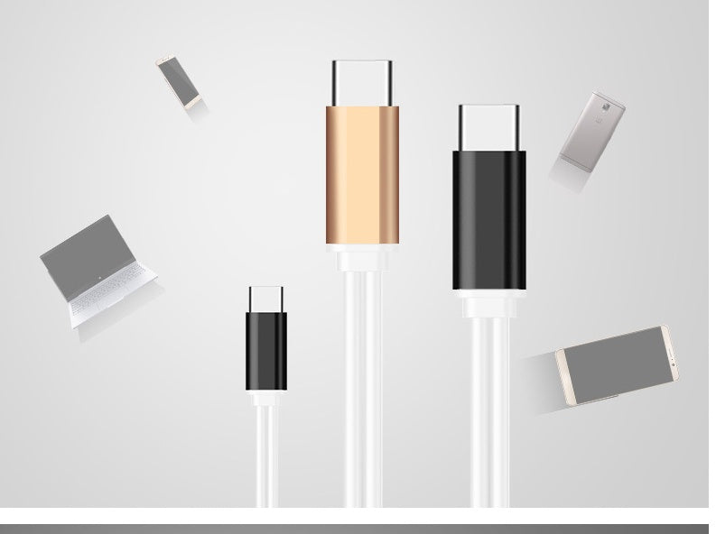 Headphone Type-c Adapter Audio Charging Cable